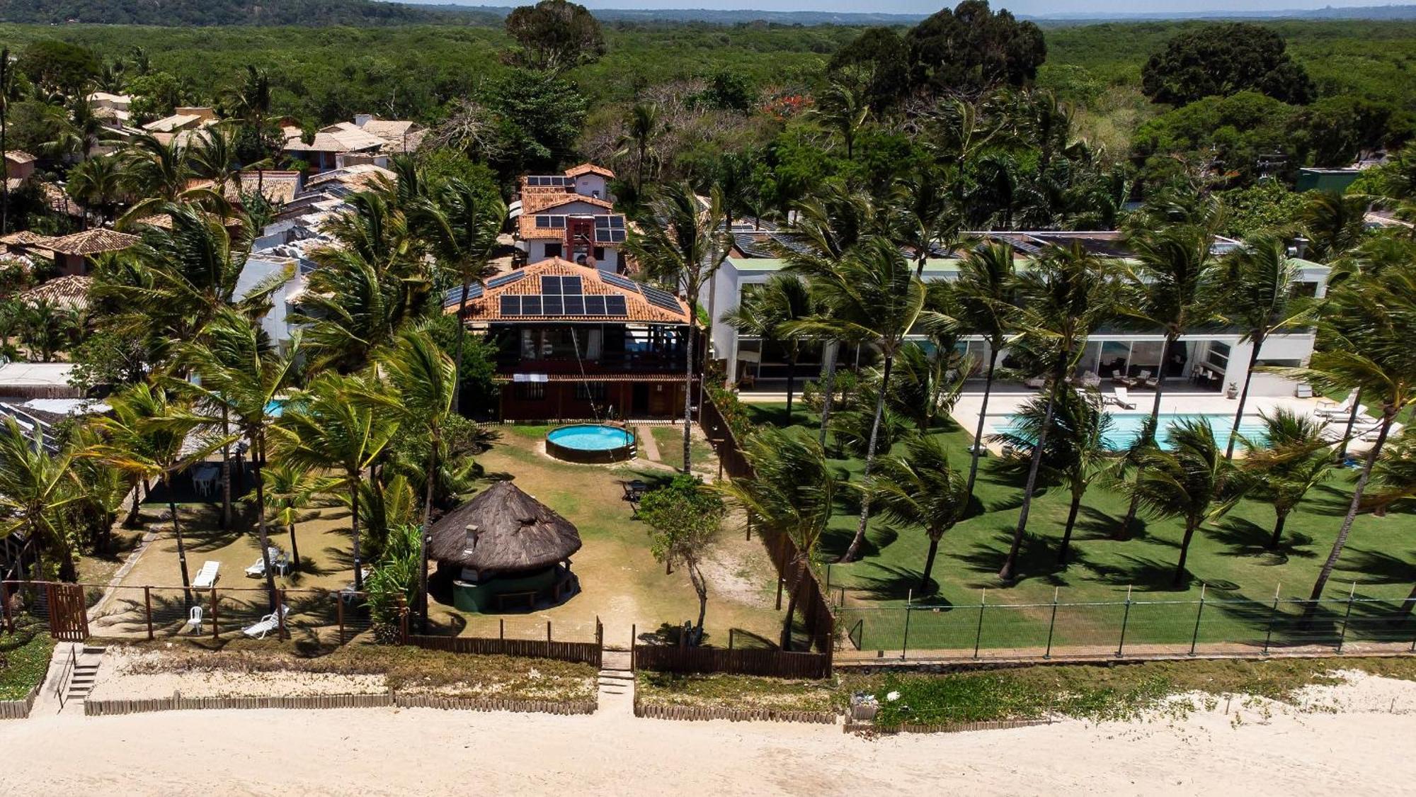 Casa De Frente Para A Praia - Arraial D' Ajuda Porto Seguro Exterior photo
