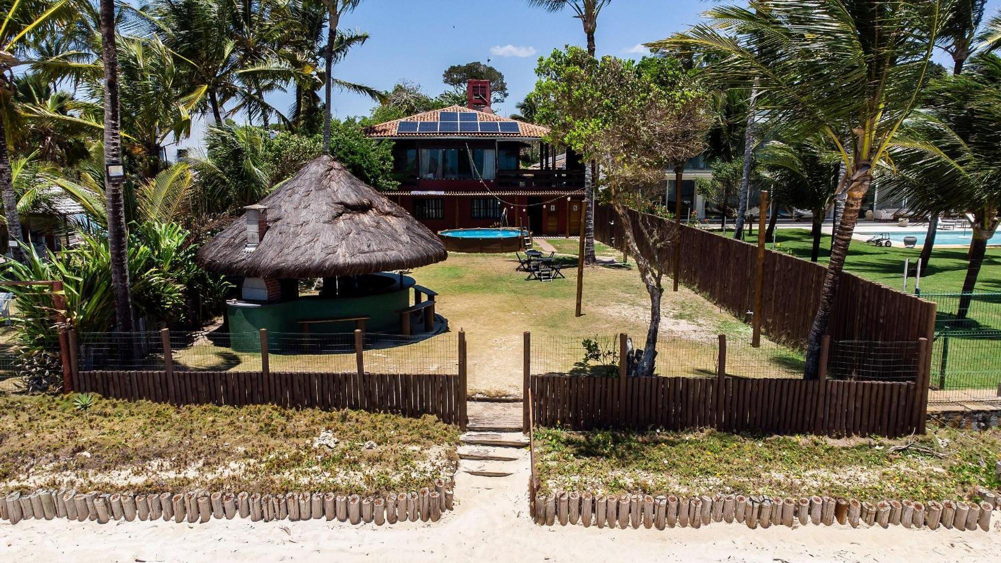Casa De Frente Para A Praia - Arraial D' Ajuda Porto Seguro Exterior photo